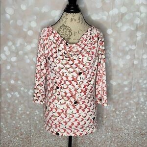 ANN Taylor Factory Cowl Neck Top